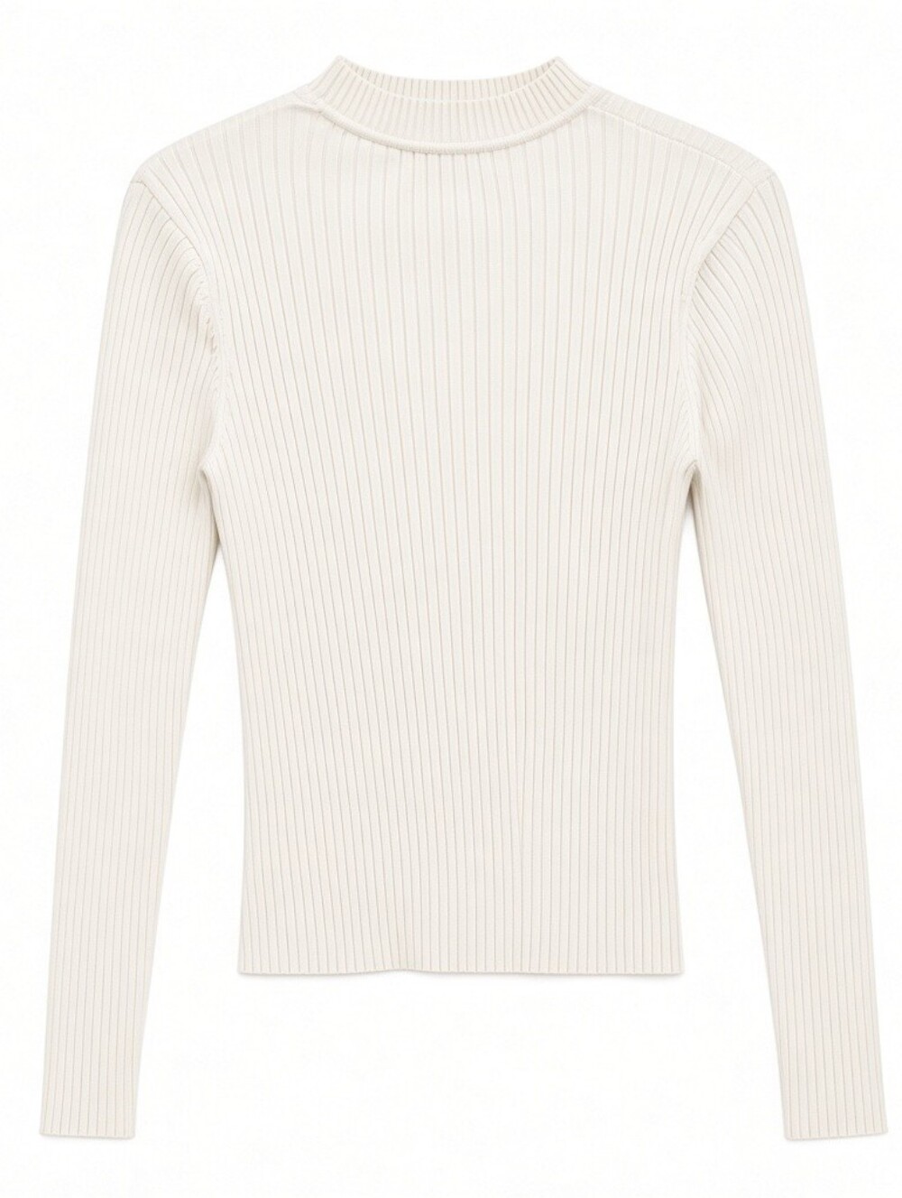 Suzy Shier Ribbed Crewneck Sweater -Size S